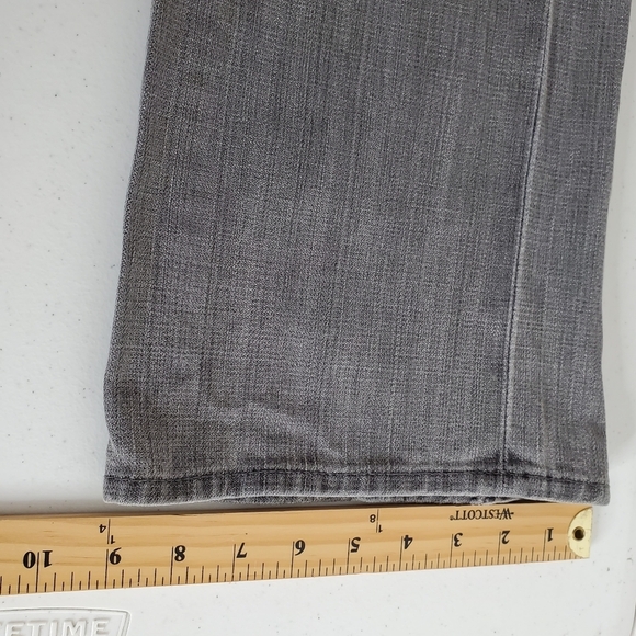 True Religion Ricky Straight Jeans Men's 34 Horseshoe Flap Back Pockets USA Made - Picture 13 of 15